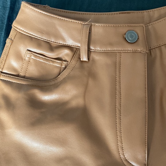 noa faux leather pants. - Picture 3 of 5